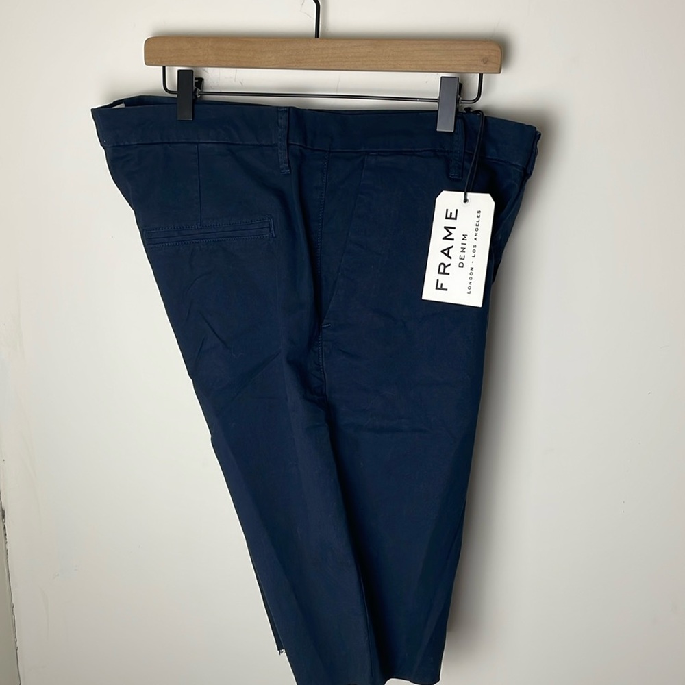 Frame Denim Men's Navy Cutoff Shorts Size 34 NWT